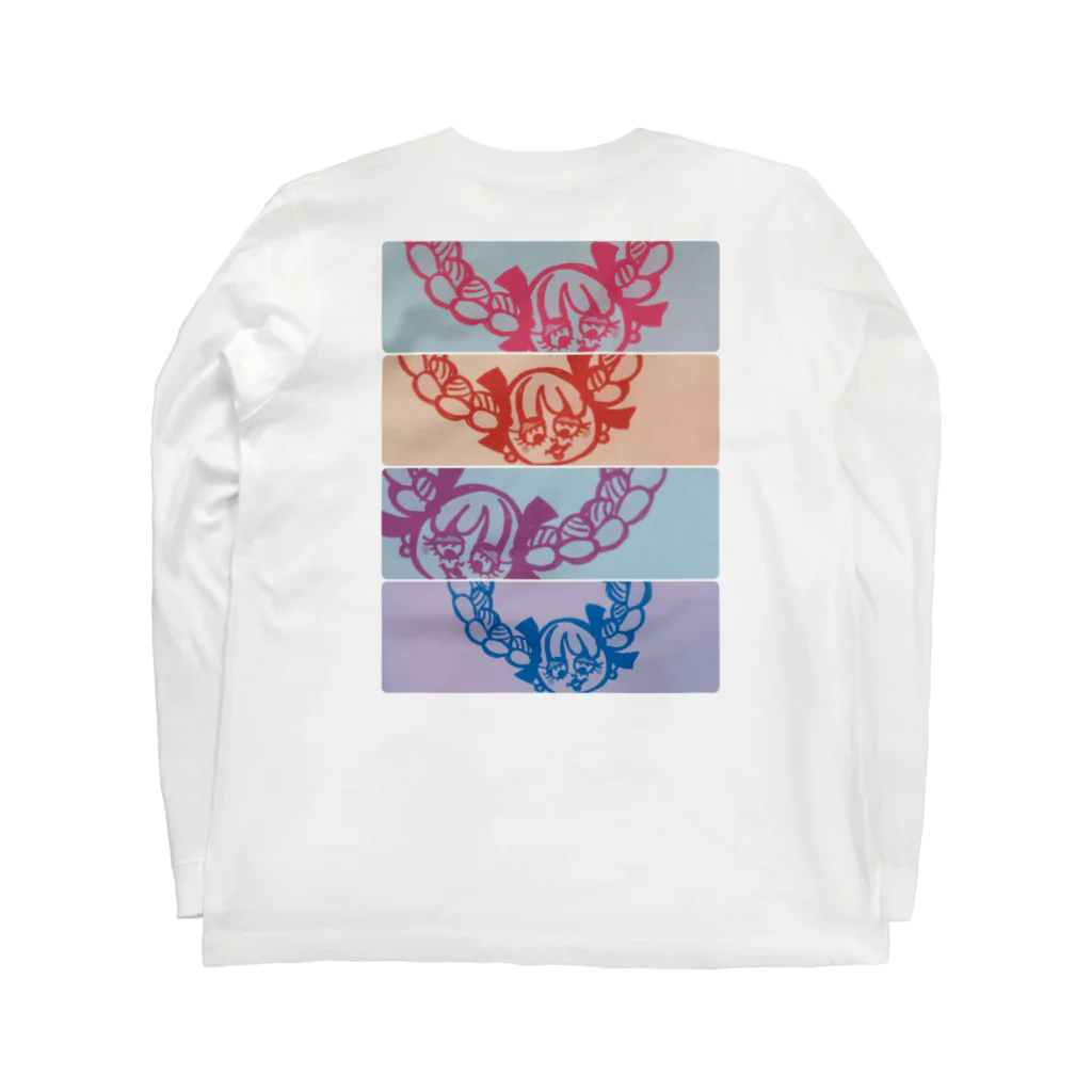 ｉｐｕｙａ(イプヤ)の【カラフル】恋に恋する乙女 Long Sleeve T-Shirt :back