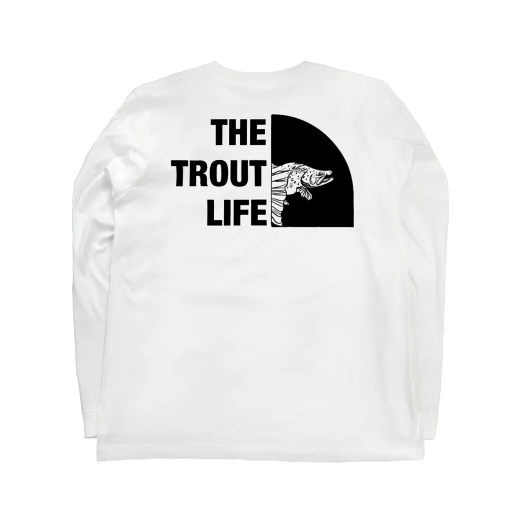 canon factoryのTHE TROUT LIFE ロングスリーブTシャツの裏面