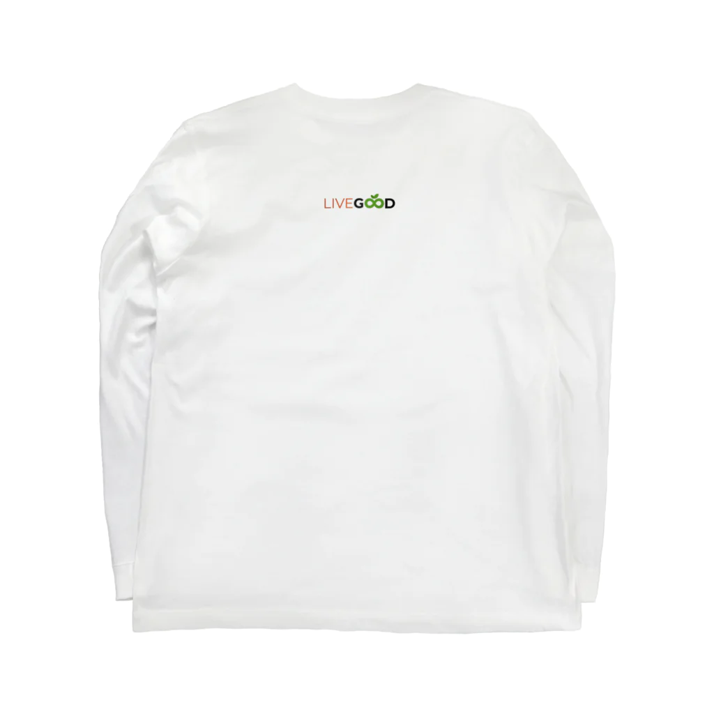 LiveGood_ShopのLiveGoodオリジナルLOGO Swag (非売品) Long Sleeve T-Shirt :back