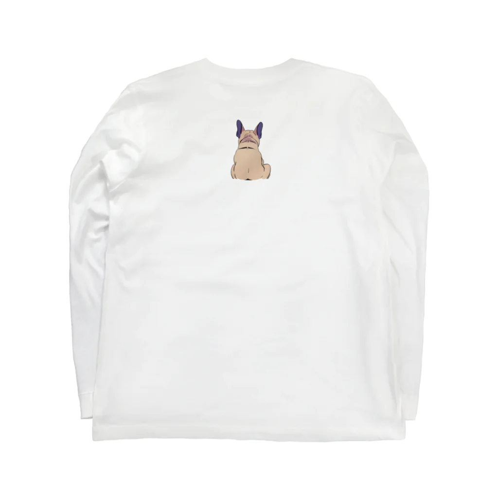 buruburuのハッピー ルーくん Long Sleeve T-Shirt :back