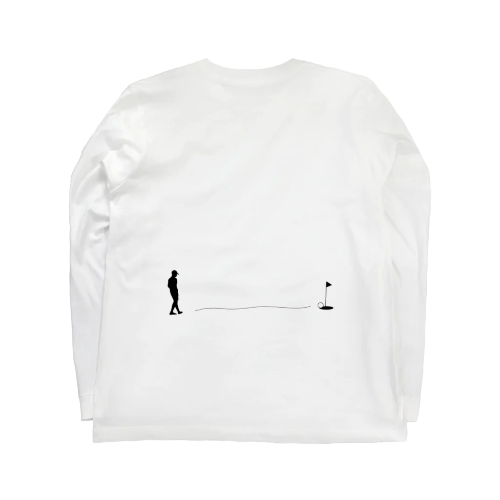 Footgolf goodsのFootGolf longT-shirt Long Sleeve T-Shirt :back