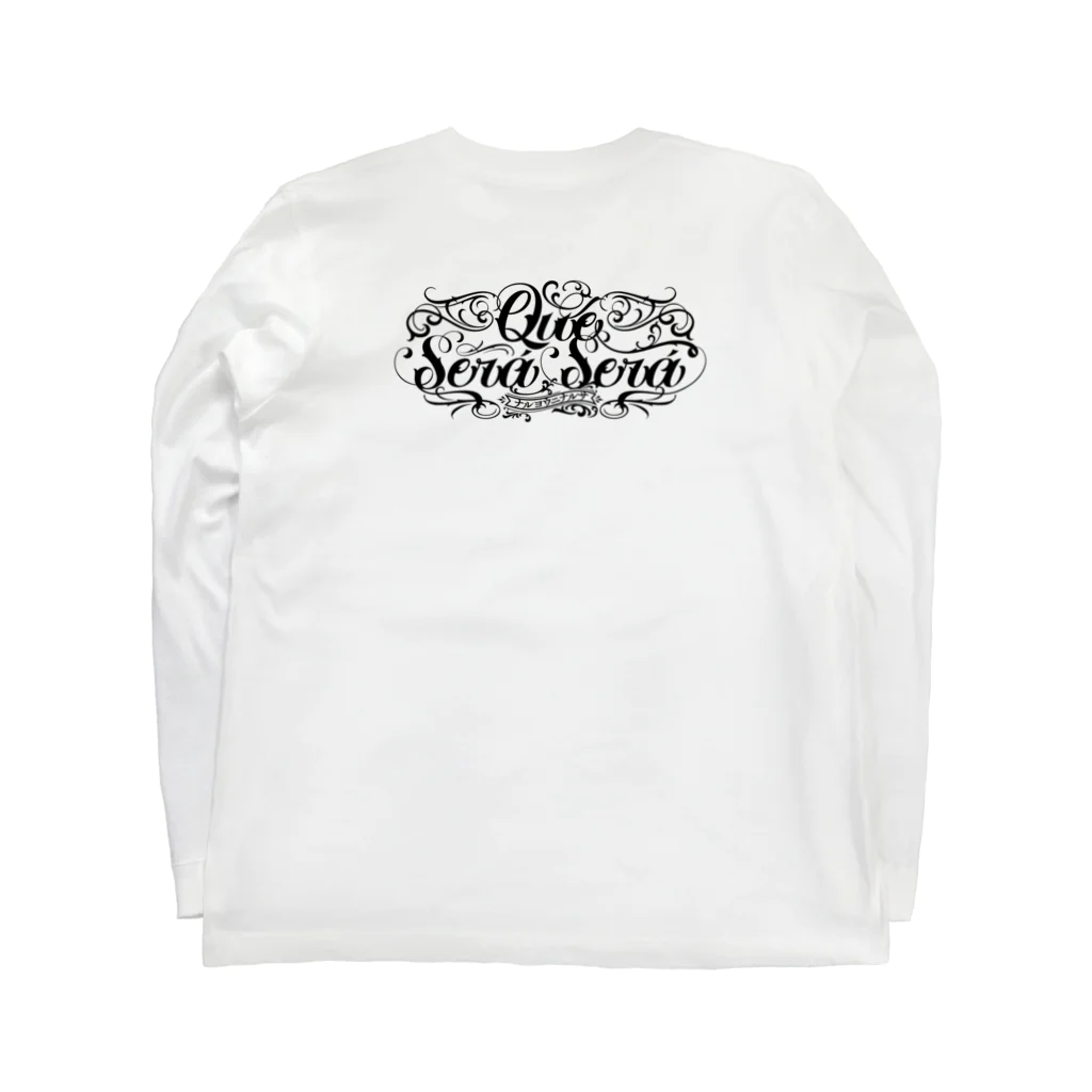 QUE-SERA-SERAのタトゥーぽいケセラセラ ロングスリーブTシャツの裏面