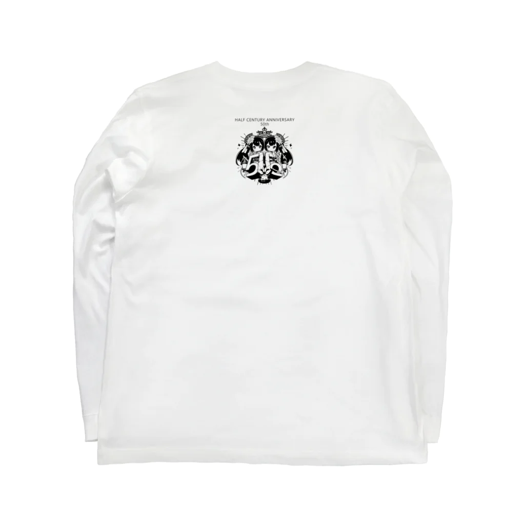 覇王堂（伊吹たかひろ）の50年を祝う Long Sleeve T-Shirt :back