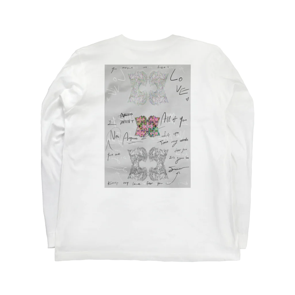 F.W.W.のkeep my love for you #1 ロングスリーブTシャツの裏面