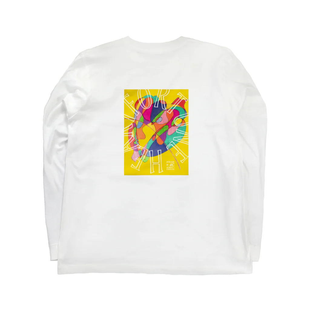 4Chen_のFortune Heart  Long Sleeve T-Shirt :back