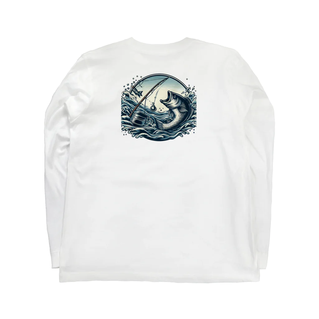 Chatarohの大漁の瞬間 Long Sleeve T-Shirt :back