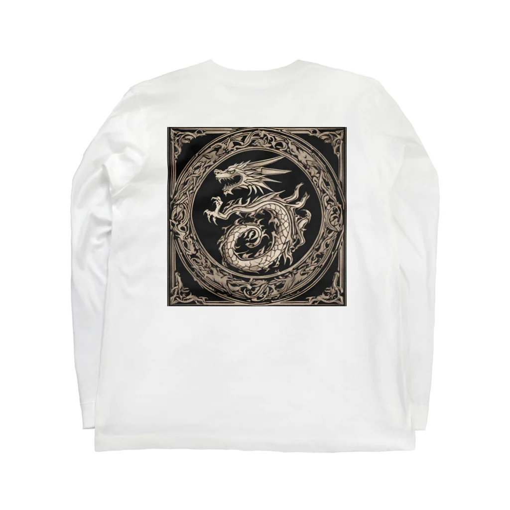 Ritz88の龍の紋章 Long Sleeve T-Shirt :back