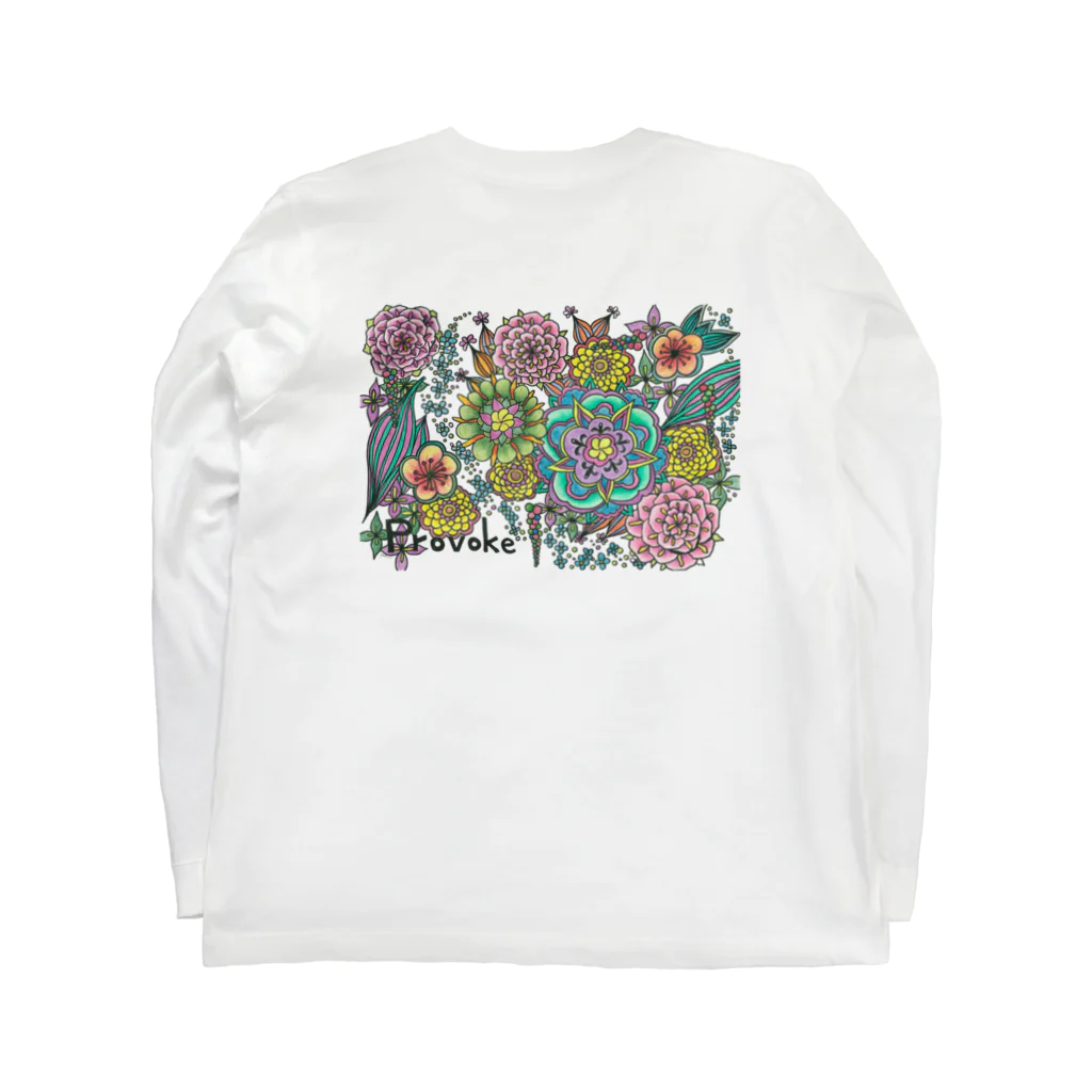 yoshiveggieのProvoke Long Sleeve T-Shirt :back