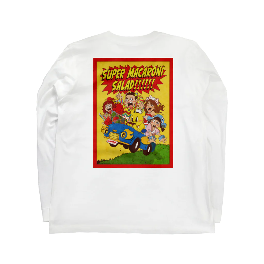 YABACUBE INC. ONLINE SHOPのSPMC_cartoon Long Sleeve T-Shirt :back