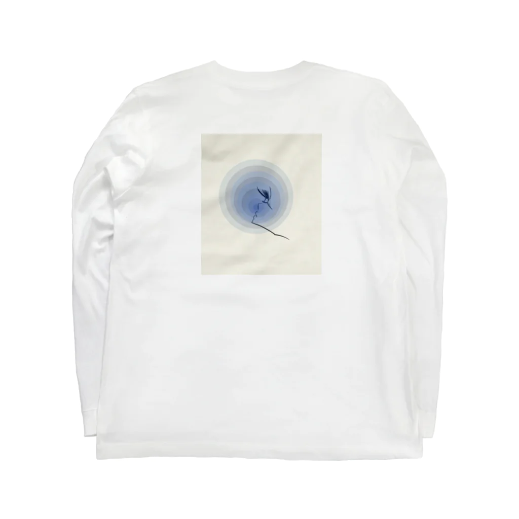 寂しさ埋めたいのひとりでもさみしくないよ Long Sleeve T-Shirt :back