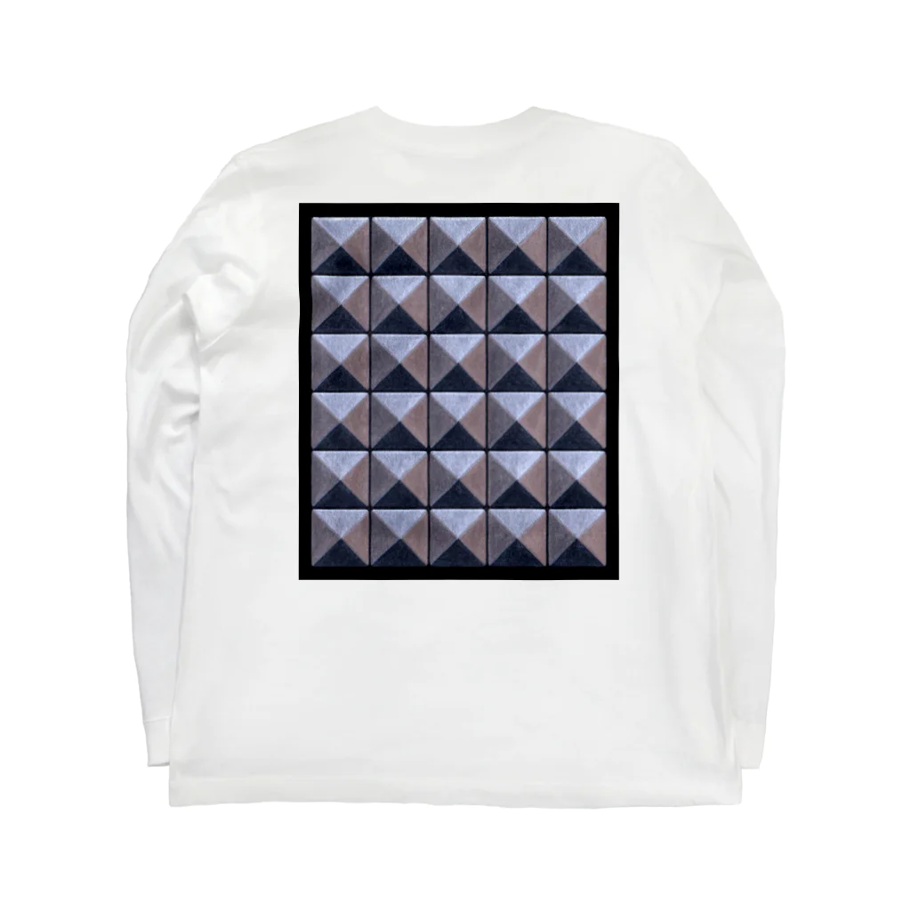 采-aya-のスタッズ Long Sleeve T-Shirt :back