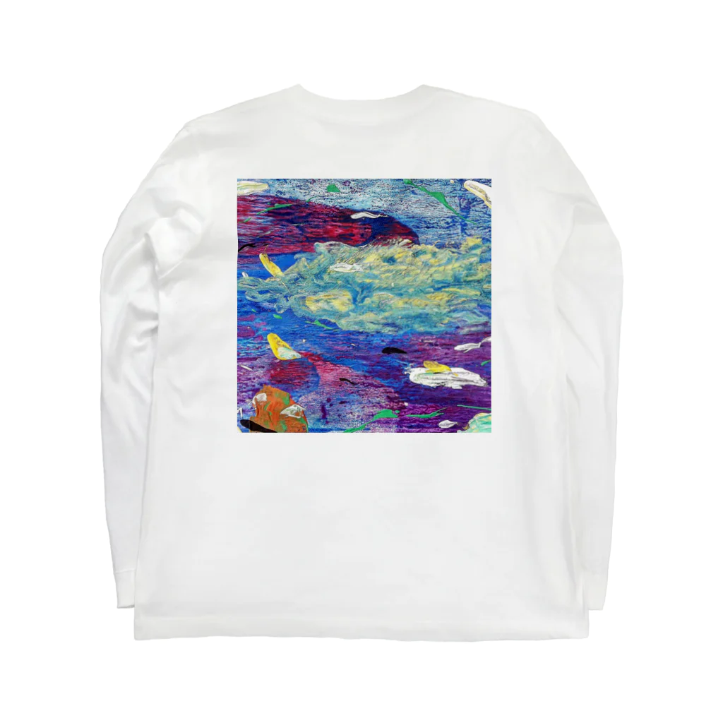 エンサーナアートの駆逐艦さま Long Sleeve T-Shirt :back