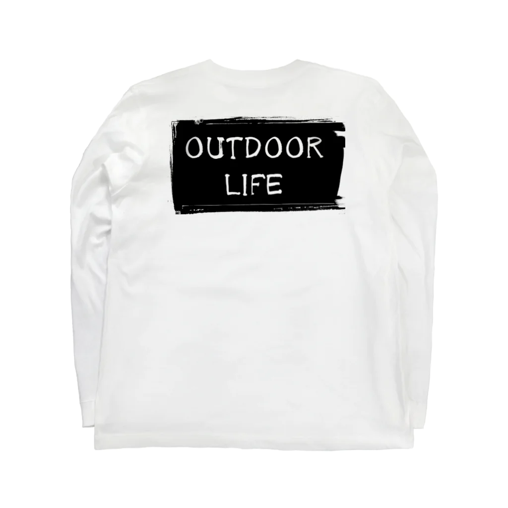 YF_familleのOUTDOOR LIFE Long Sleeve T-Shirt :back