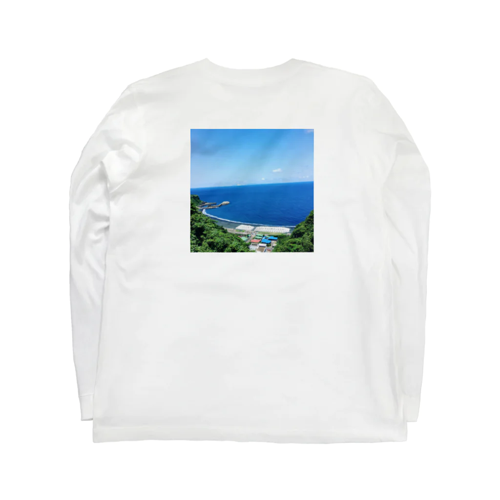 ゴマサバの大久保浜 Long Sleeve T-Shirt :back