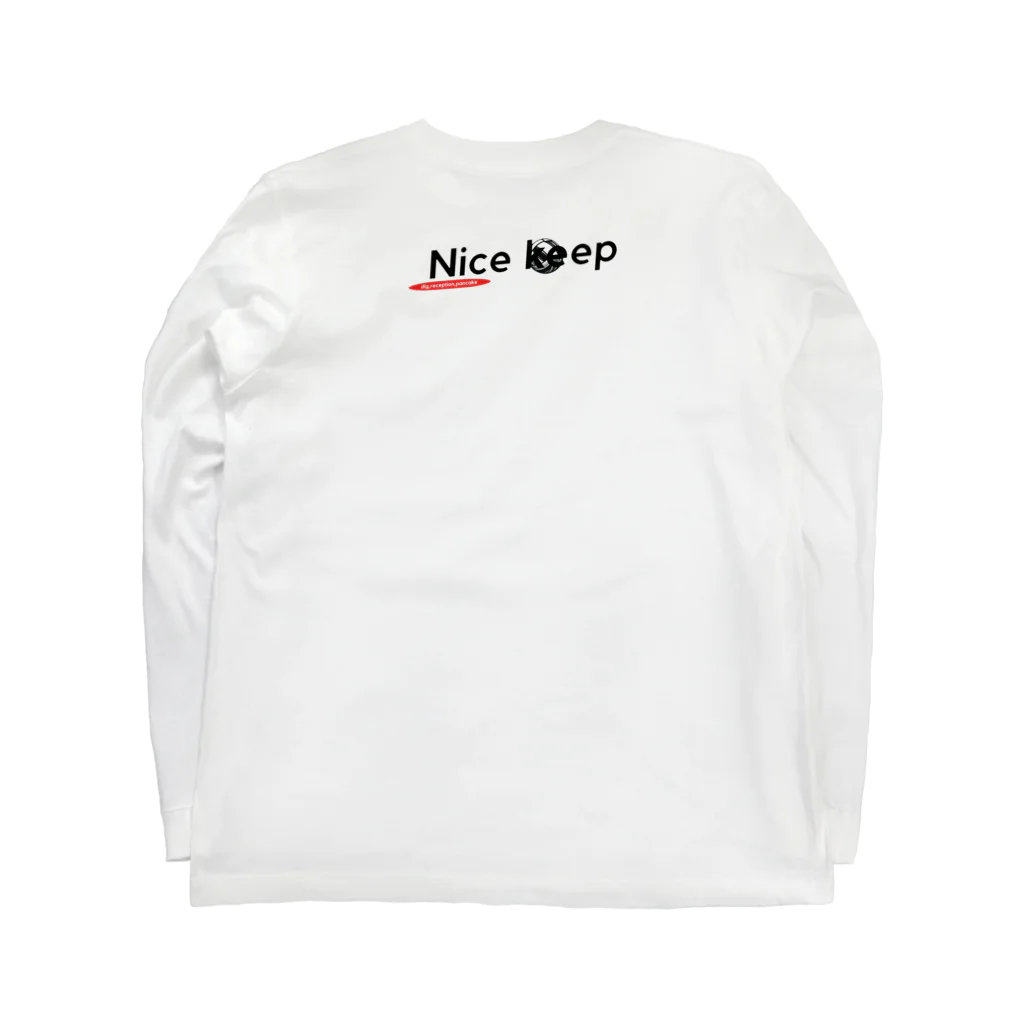 sa_ki_naのNiceゴリラ ロングスリーブTシャツの裏面