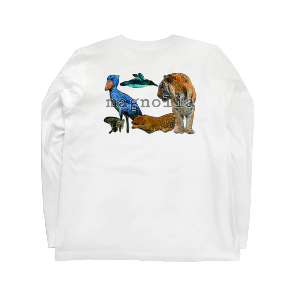 magnoliaのmagnolia graphic_animal Long Sleeve T-Shirt :back