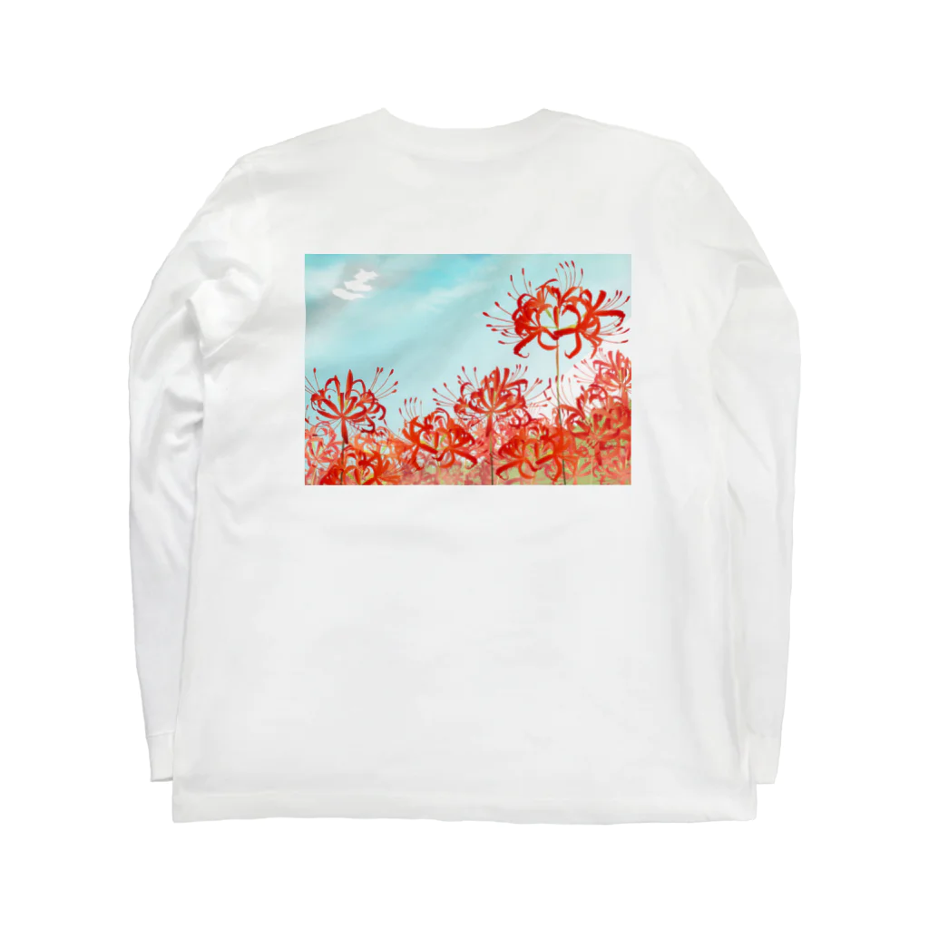 manaseのリコリス Long Sleeve T-Shirt :back