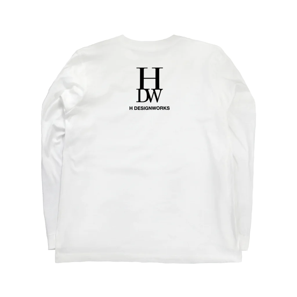 HDWの王冠BUTA Long Sleeve T-Shirt :back