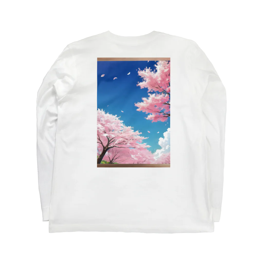 MIKAN369の桜子 Long Sleeve T-Shirt :back