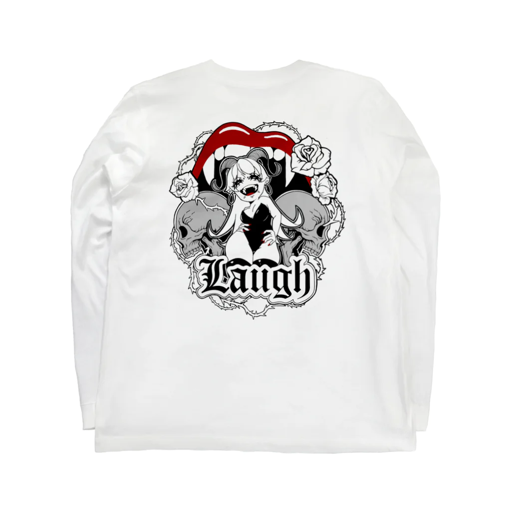 YuumiのLaugh Long Sleeve T-Shirt :back