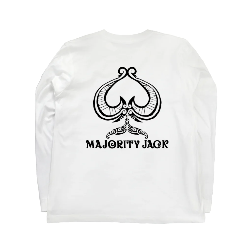 MAJORITY  JACK TRIDENTのMAJORITY  JACK ロングスリーブTシャツの裏面