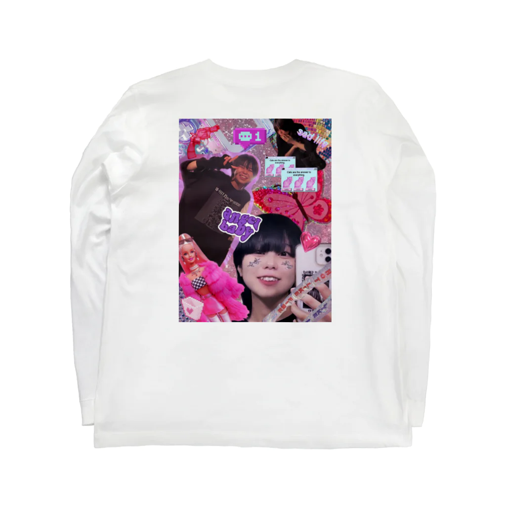 救済のHazuki chan ロングスリーブTシャツの裏面