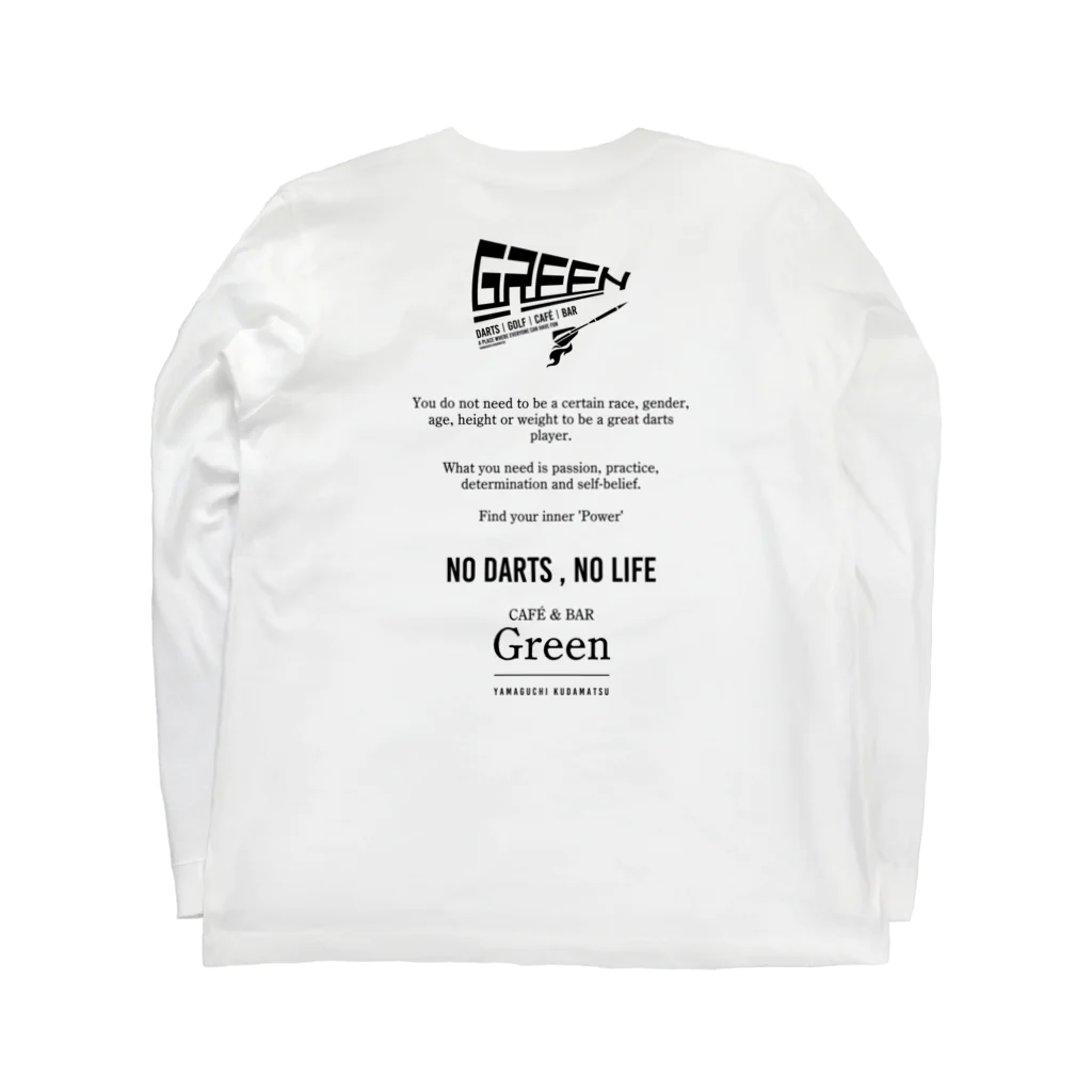 GreenのGreen ロングスリーブTシャツの裏面