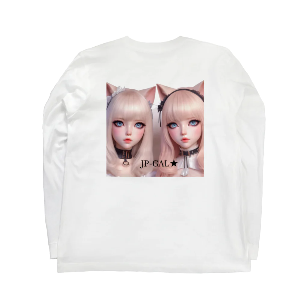 ca2432oebのJP-GAL-CAT03 ロングスリーブTシャツの裏面