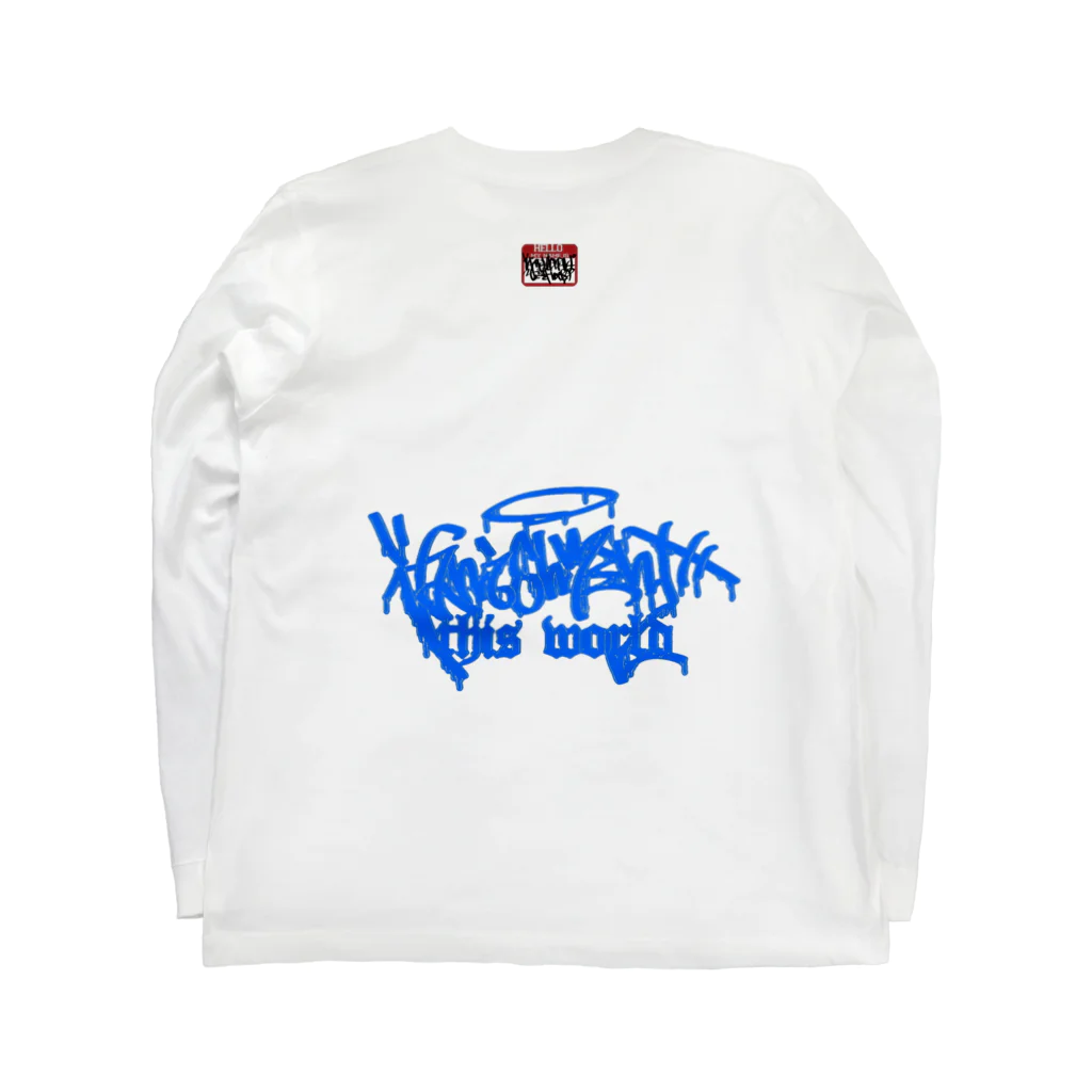 Vanishment This World（SUZURI限定販売）の【公式】背面有り-Vanishment This World 2024 Long Sleeve T-Shirt :back