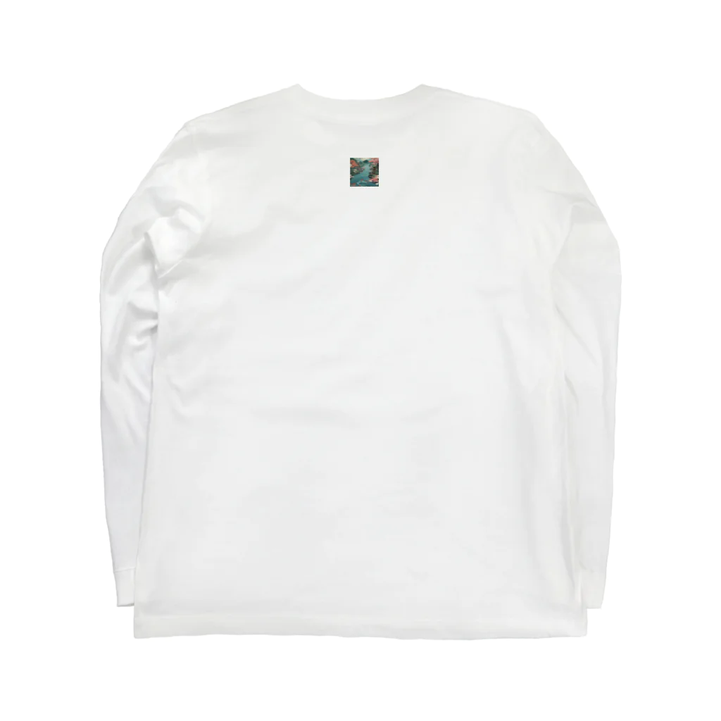 curtisの日本建築と海 Long Sleeve T-Shirt :back