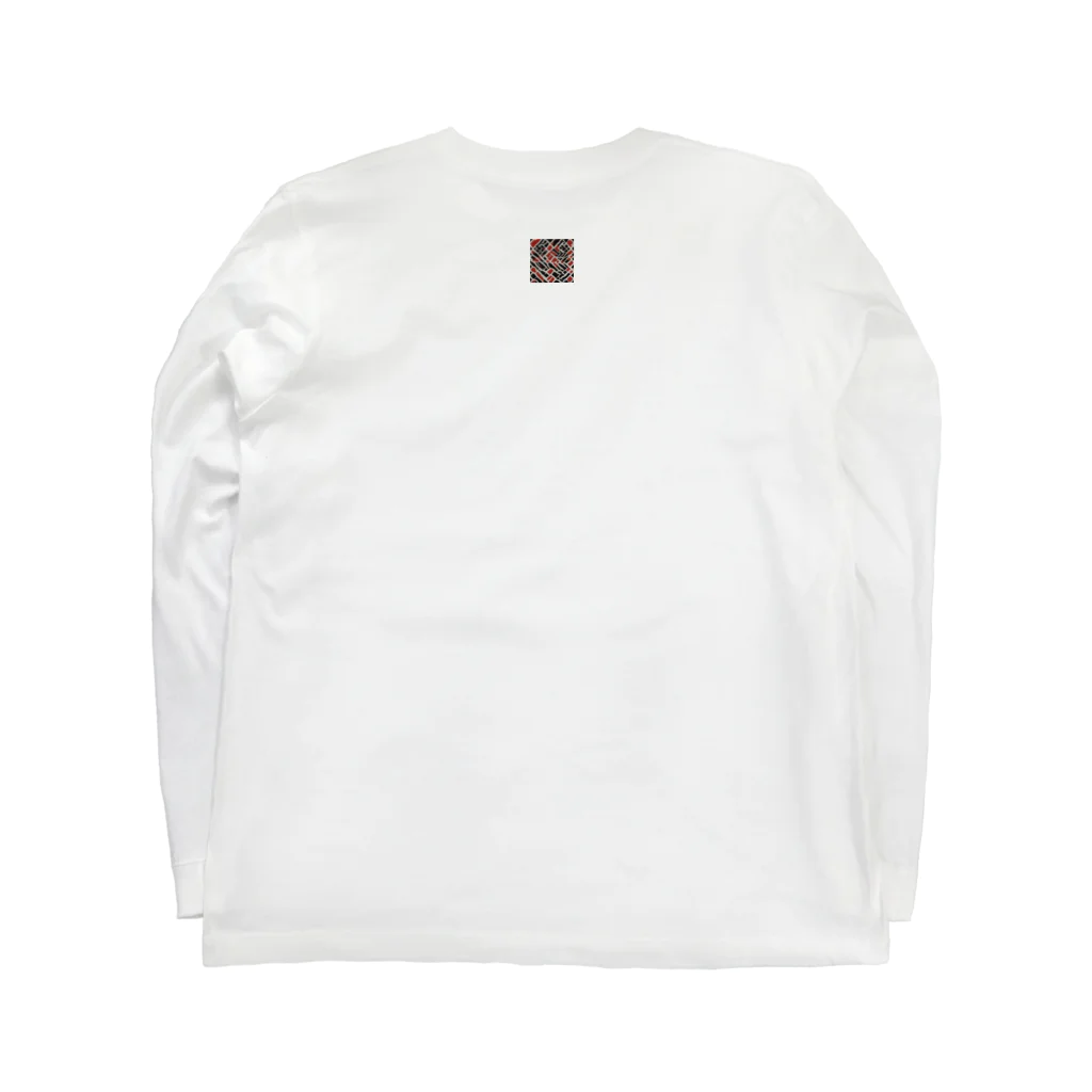 curtisの伝統的な日本の家屋 Long Sleeve T-Shirt :back