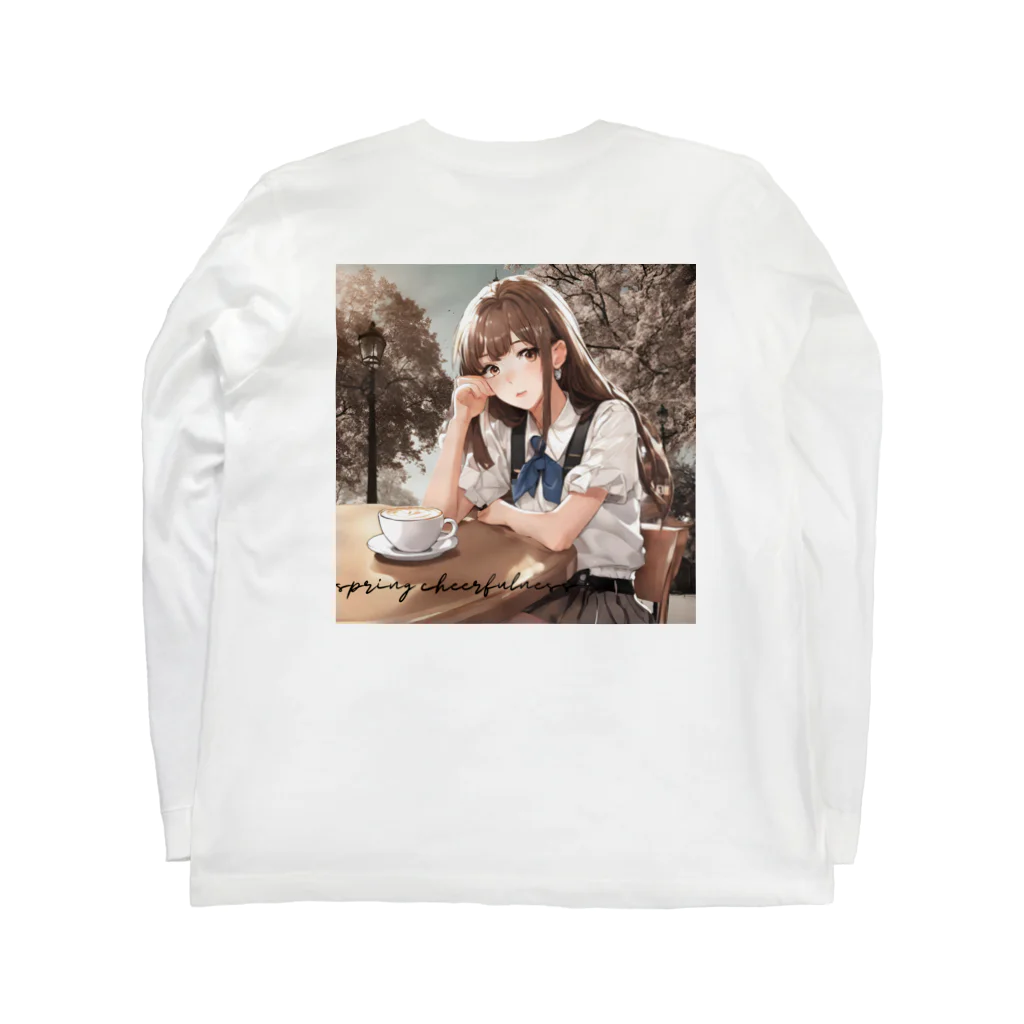 ナイトツリーショップの春彼女 Long Sleeve T-Shirt :back