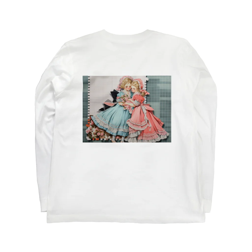 AQUAMETAVERSEの可愛い姉妹たち アメジスト2846 Long Sleeve T-Shirt :back