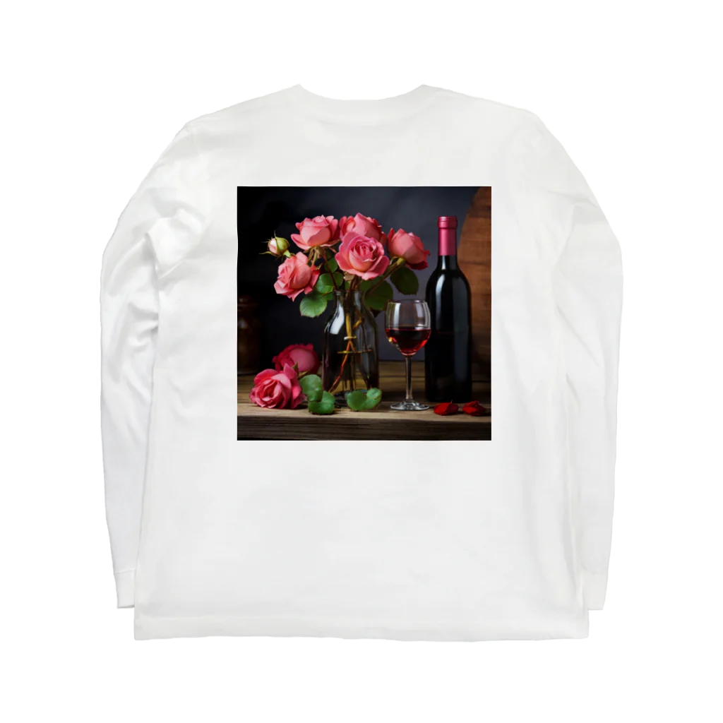 KINTA.MARIAのDays of Wine and Roses ロングスリーブTシャツの裏面