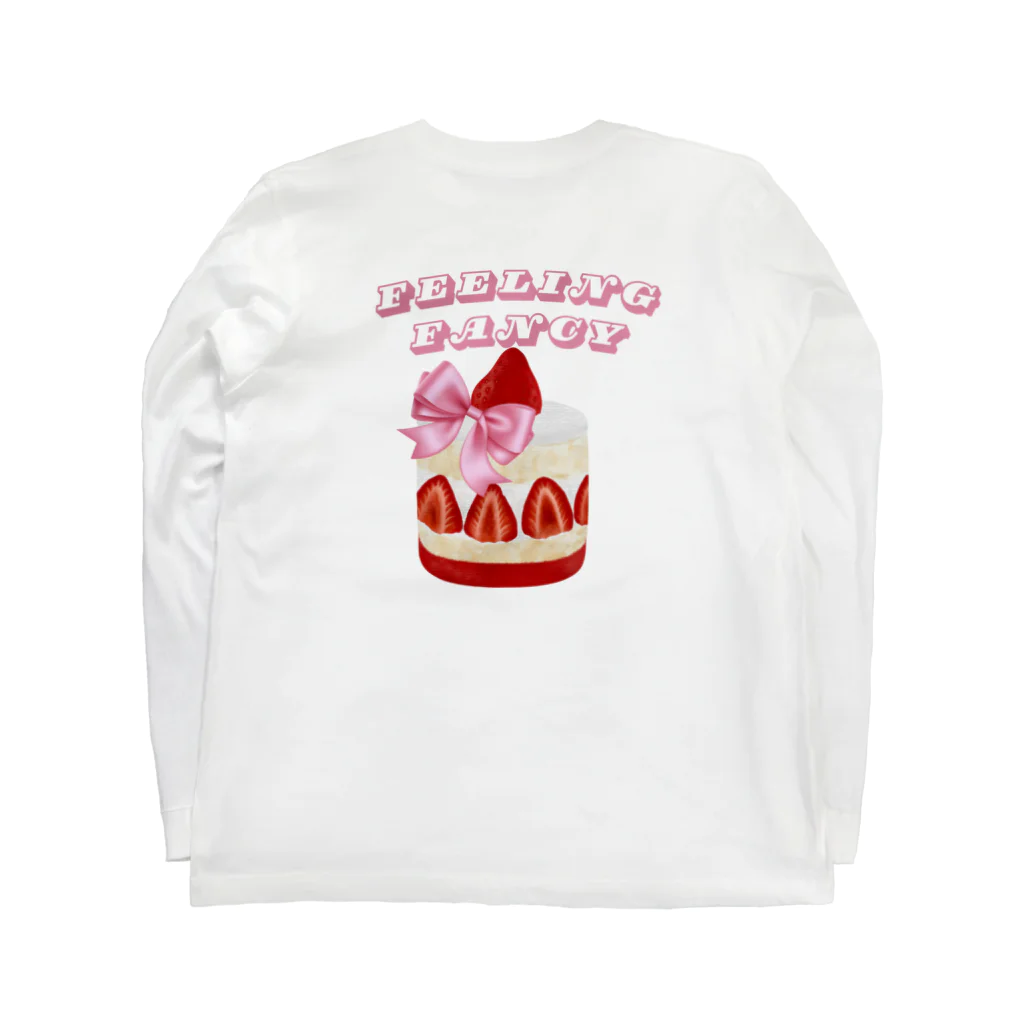 Mellow-Skyのただのコーヒー好きな女の子 Long Sleeve T-Shirt :back