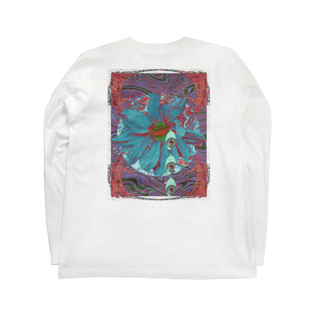 NO INNのWITHER LONGSLEEVE / Crimson ロングスリーブTシャツの裏面