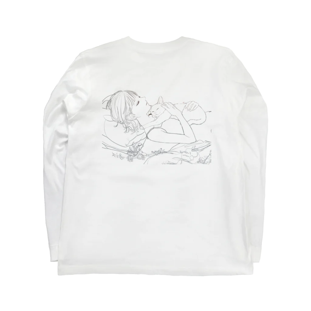 ゆいあいの22.2.22 mono ロングスリーブTシャツの裏面