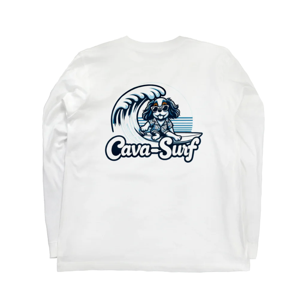 cava-sports　【キャバースポーツ】のcava-surf Long Sleeve T-Shirt :back