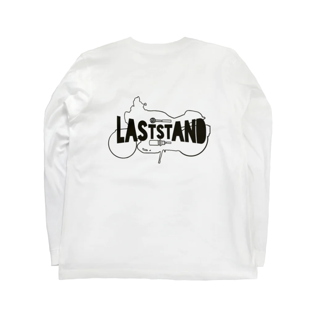 LASTSTANDのLASTSTANDグッズ ロングスリーブTシャツの裏面