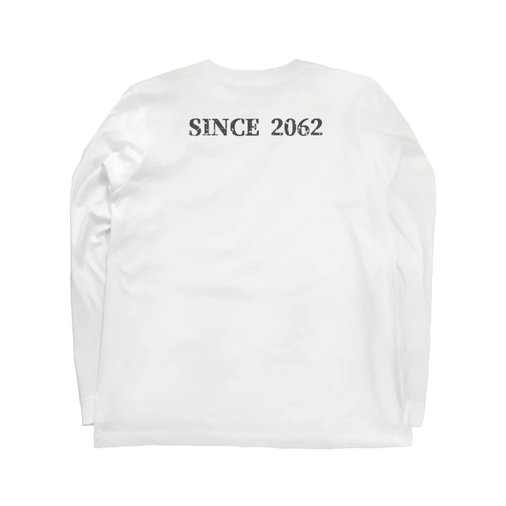 ヘッヘンのお店の【2062】アート ロングスリーブTシャツの裏面