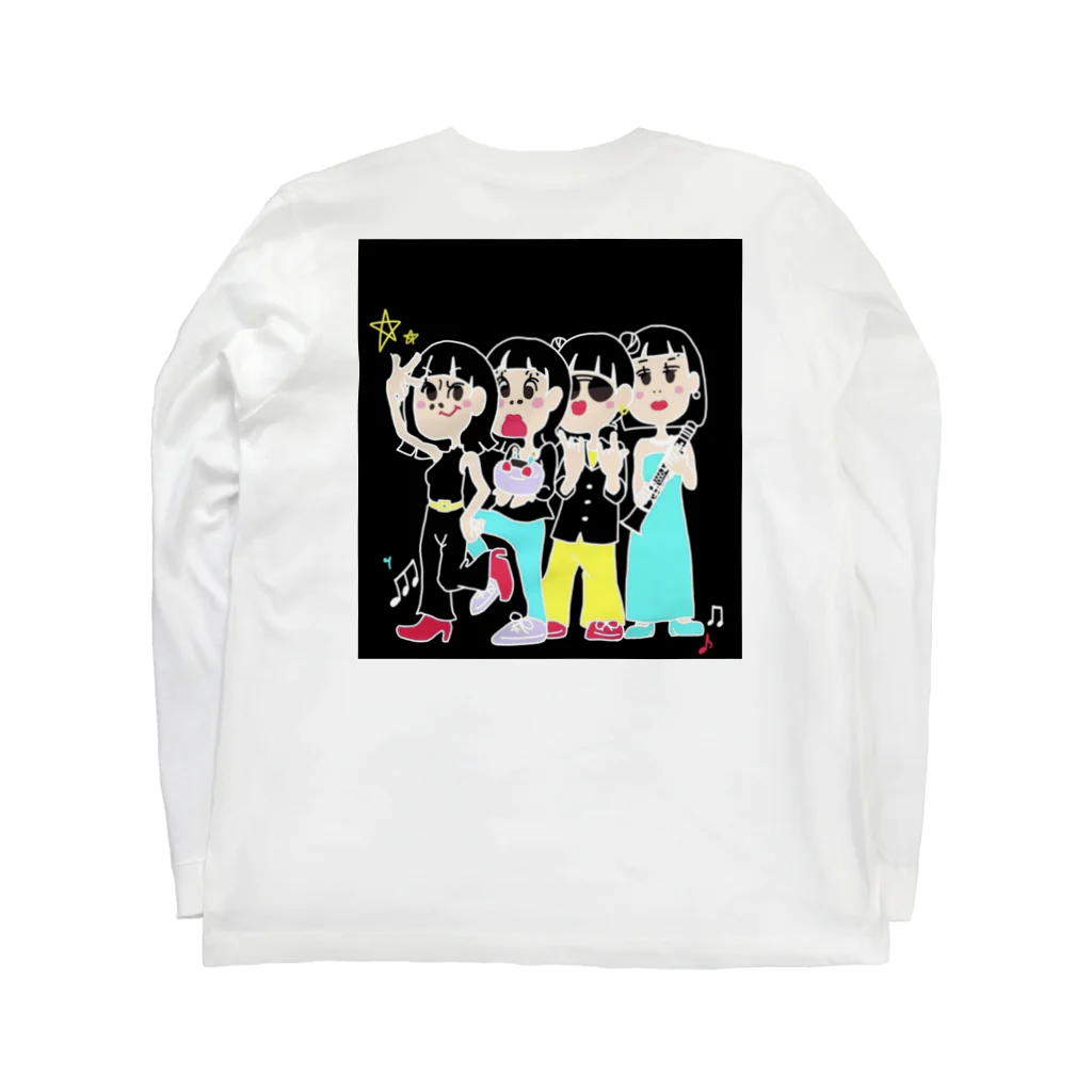 RIKA TOKITSUのはなちゃん Long Sleeve T-Shirt :back