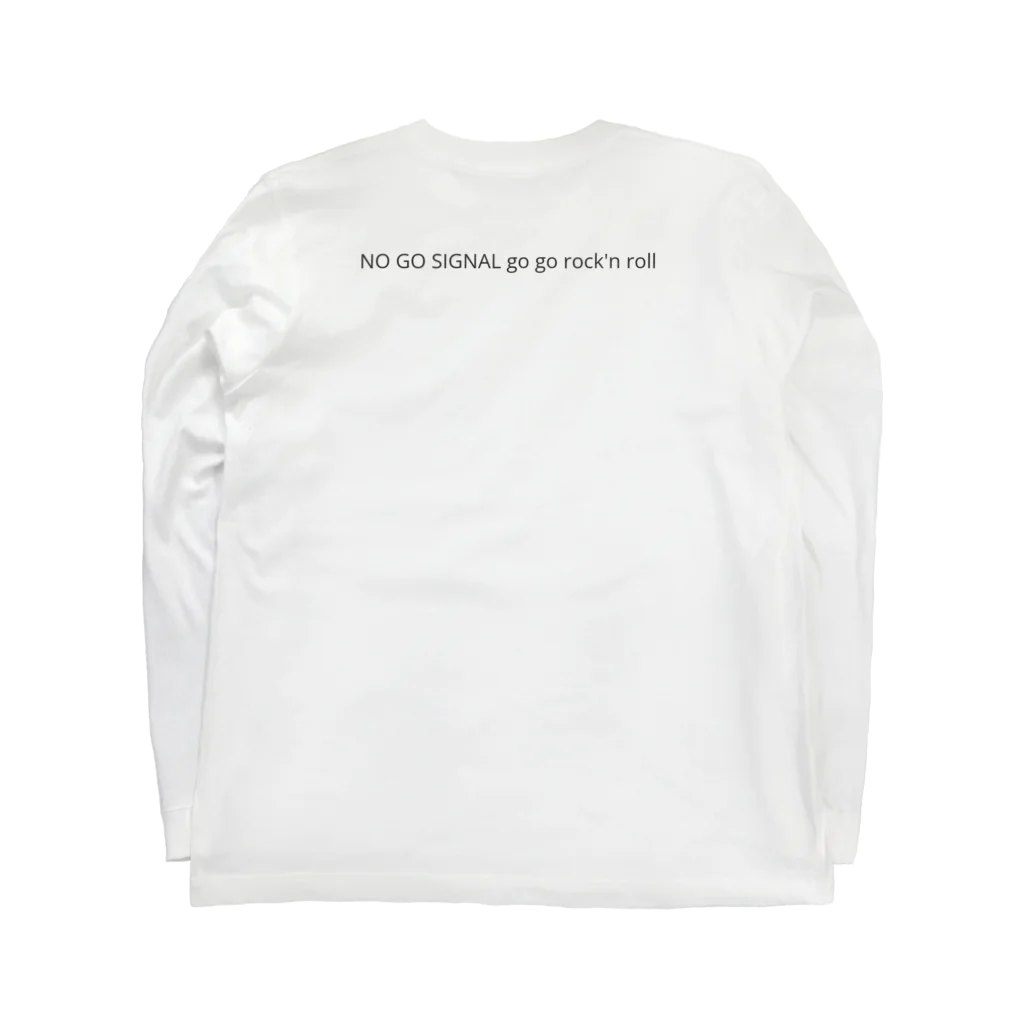 ドント・ウォーリィのWhat is NO GARD AIR GUITAR ロングスリーブTシャツの裏面