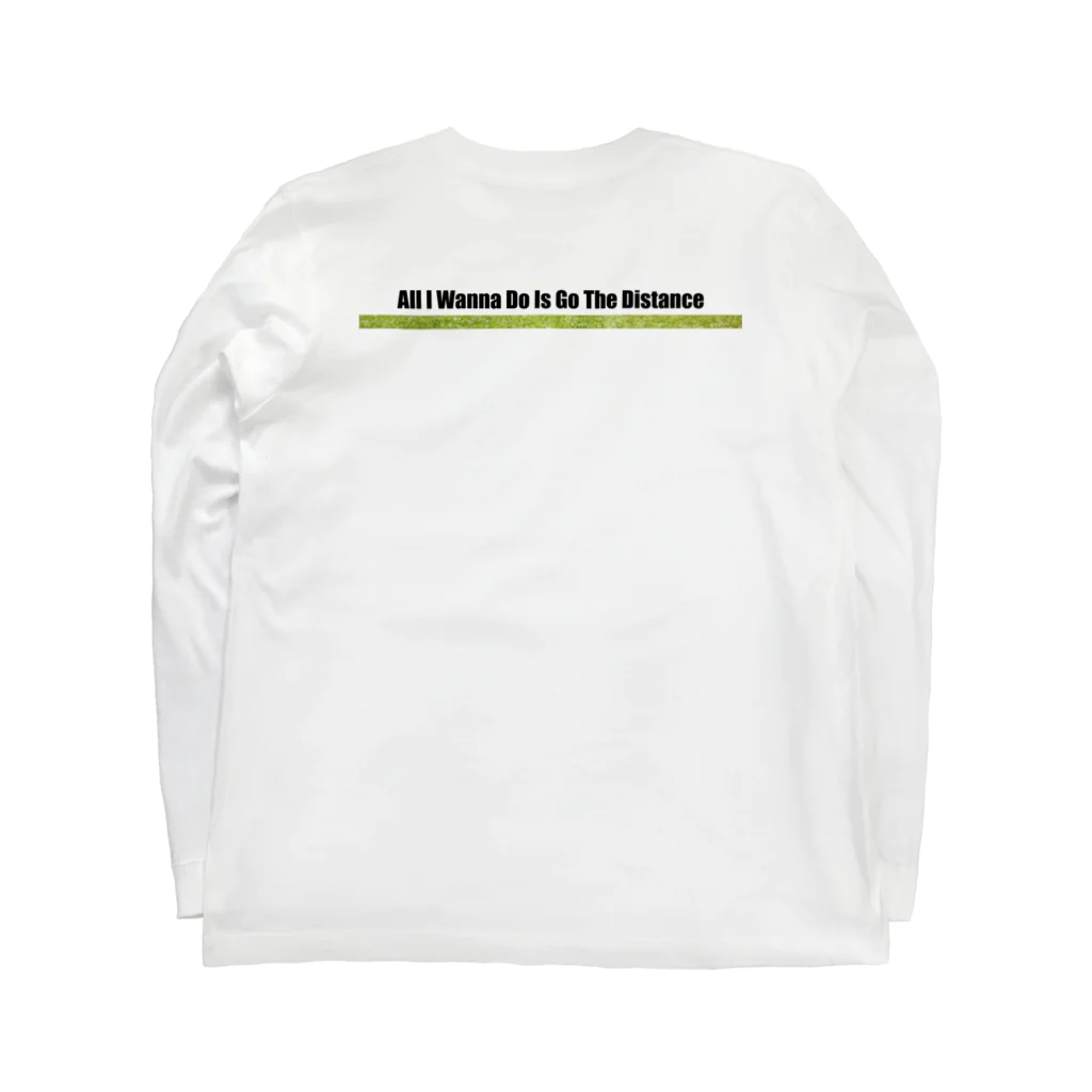 #女子サカマガ by airplantsの9.15m football Long Sleeve T-Shirt :back