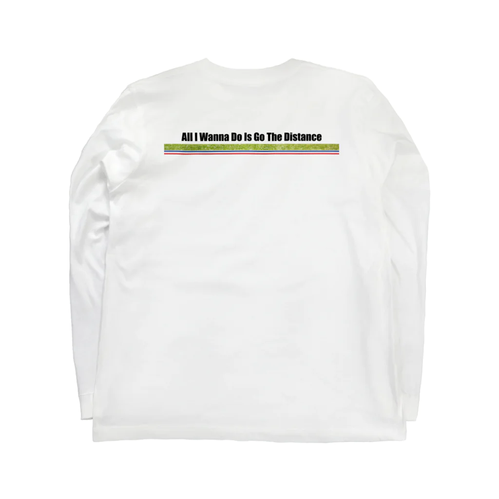 #女子サカマガ by airplantsの9.15m tricolore Long Sleeve T-Shirt :back