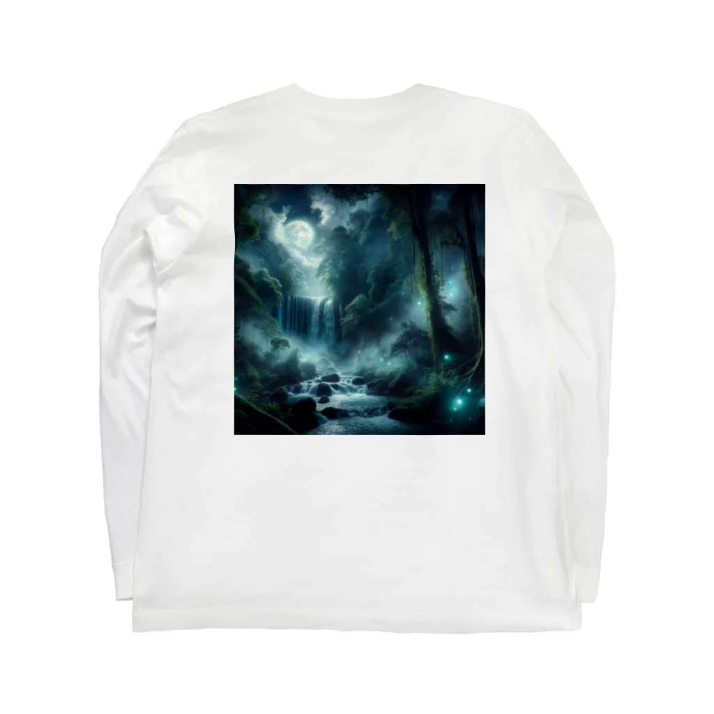 aikuの滝ver1 Long Sleeve T-Shirt :back