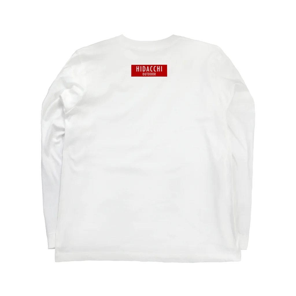 HIDACCHI-OUTDOORの『ブッシュクラフトしておりますw』グッズ Long Sleeve T-Shirt :back