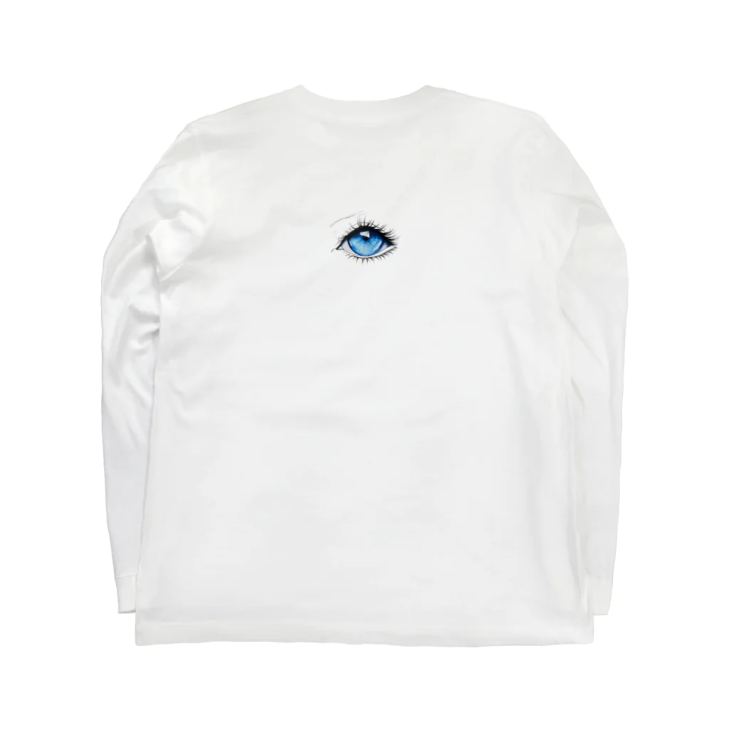 hade_raの綺麗な瞳 Long Sleeve T-Shirt :back