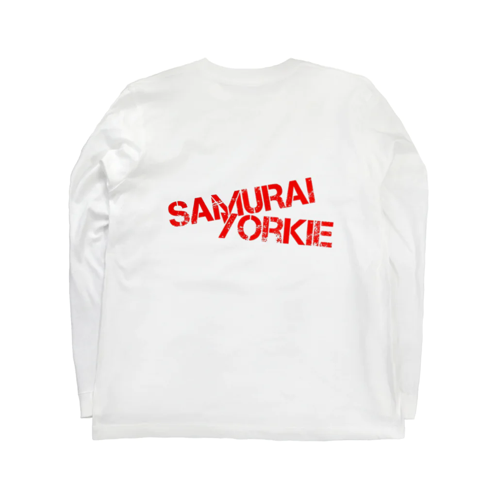 ANFANG のANFANG SAMURAI YORKIE Long Sleeve T-Shirt :back