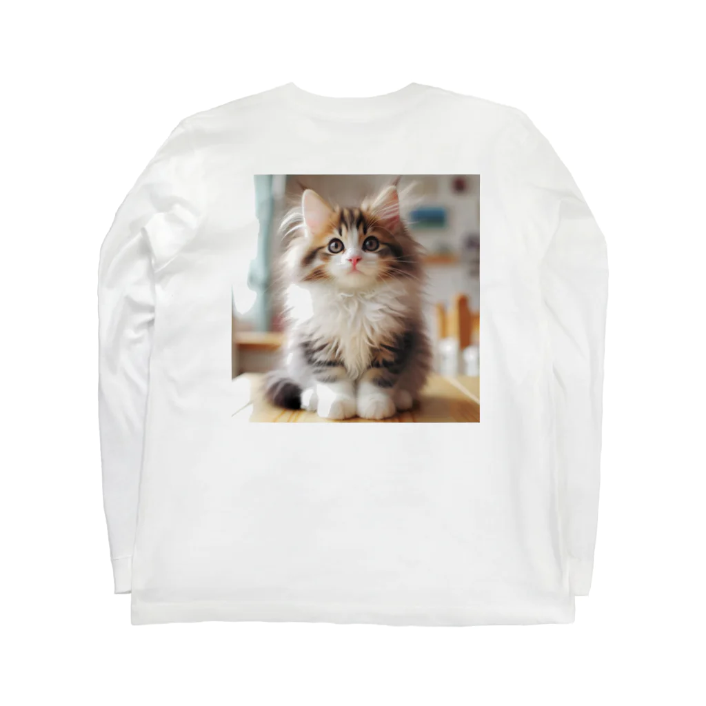 Creation CATのゴージャスCAT ロングスリーブTシャツの裏面