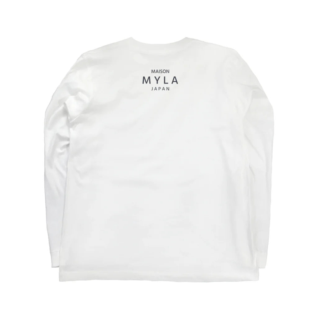 MYLA official online storeの#9 MYLA×ART ロングスリーブTシャツの裏面